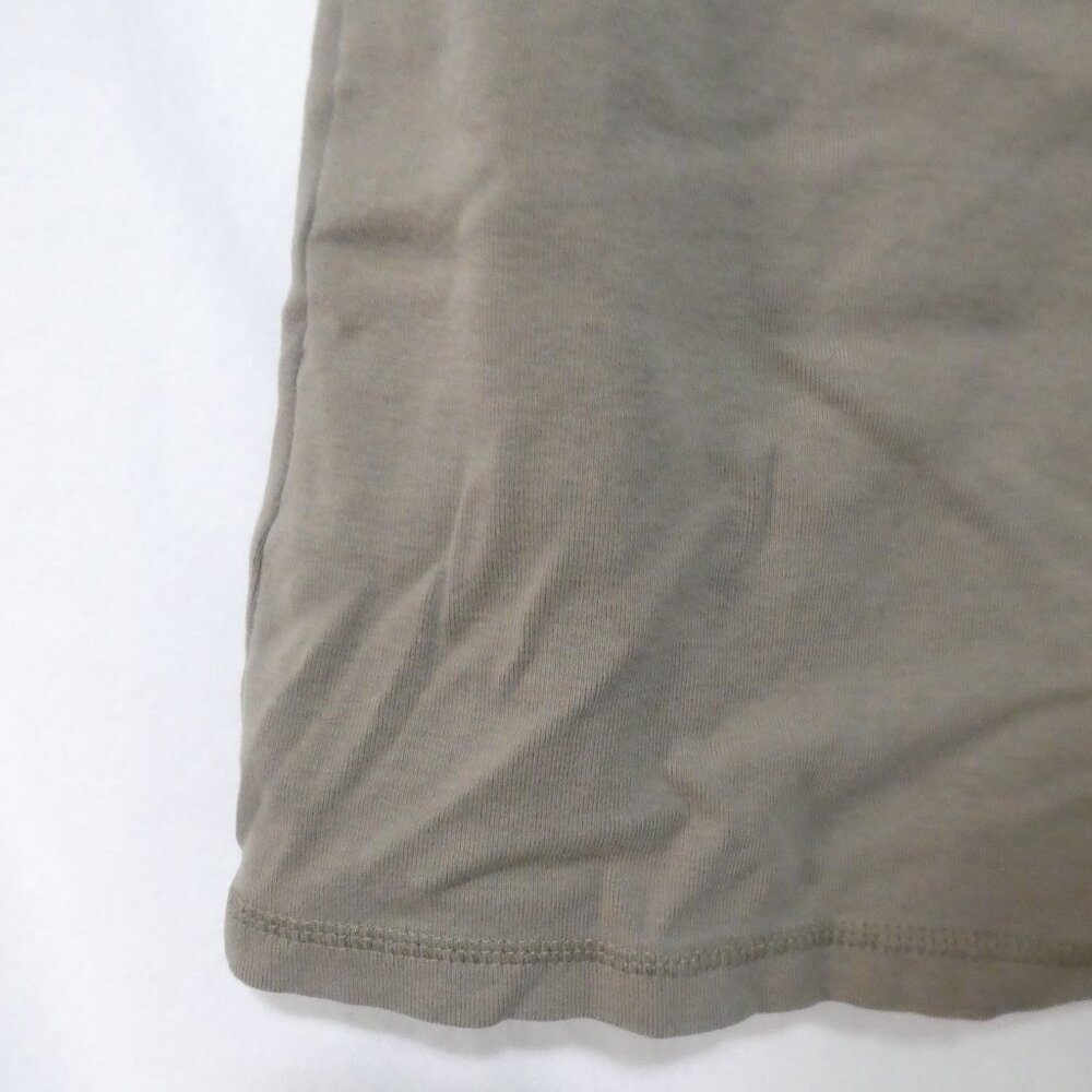 LADY HATHAWAY DESIGN STUDIO | large | Olive Green Embellished  Cotton Tank Top - Picture 11 of 12